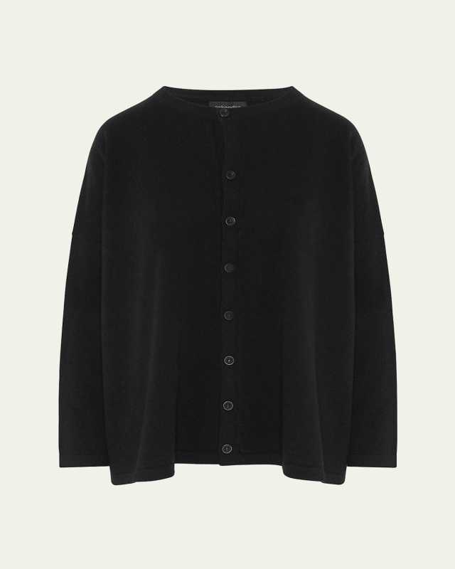 Slim-Sleeve Cashmere Cardigan